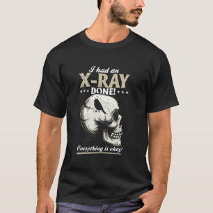 X-Ray Black Humour and Macabre Style T-Shirt