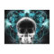  X-Ray Butterfly Fractal Skull - Light Blue