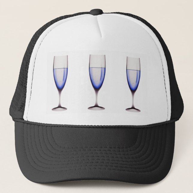 X-RAY CELEBRATION CHAMPAGNE Original + Negative Trucker Hat (Front)