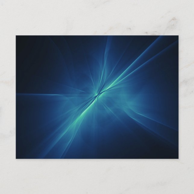  X-Ray Colorburst - Blue Postcard (Front)
