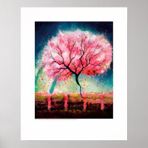 X-ray Cover art – Renal Cherry Tree by L. Rainey Poster