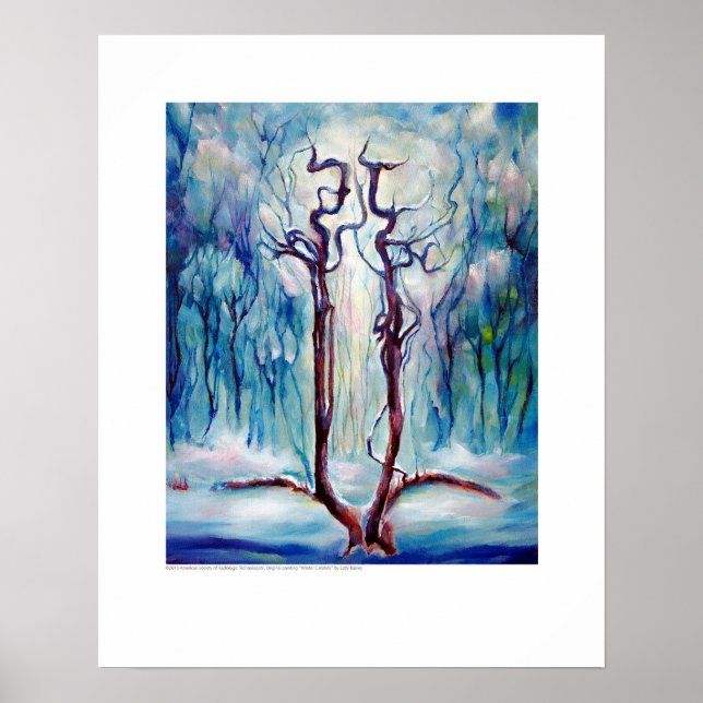 X-ray Cover art – Winter Carotids by L. Rainey Poster (Front)