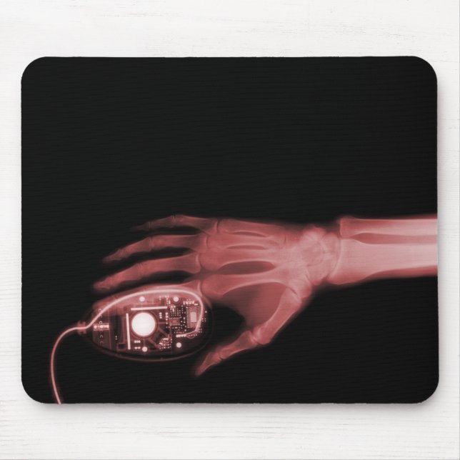 X-Ray Hand & Computer Mouse Pad (Front)