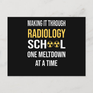 X-ray Health Technician Student Radiologist Postcard