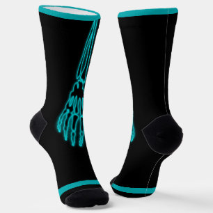 X-Ray of Hand and Finger Bones Stylish Doctor Socks