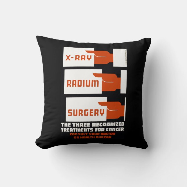 X-Ray, Radium, Surgery Cushion (Front)