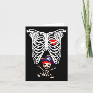X-ray Skeleton Funny Pregnancy Card
