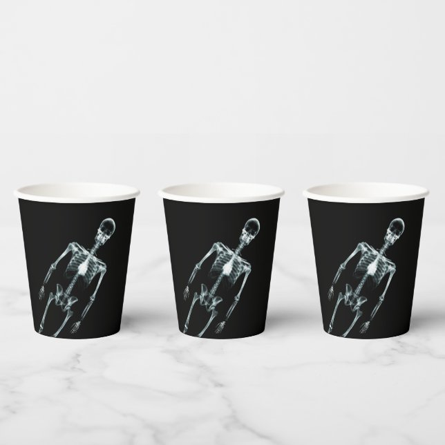 X-Ray Skeleton Paper Cups (Multi)