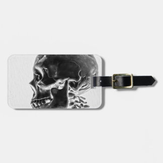 X-Ray Skull Luggage Tag