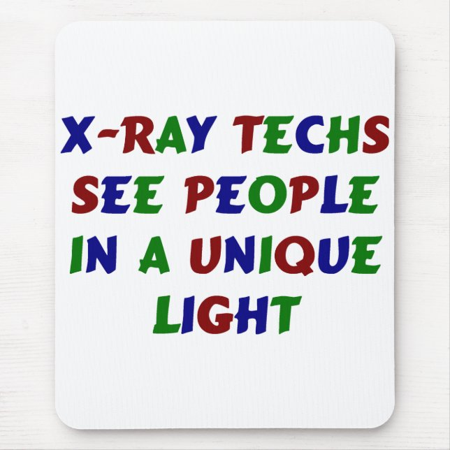 X-ray Tech Mouse Pad (Front)