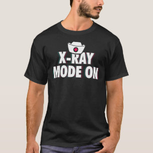 X Ray Technician Radiology Scrubs Nurselife Rad Te T-Shirt