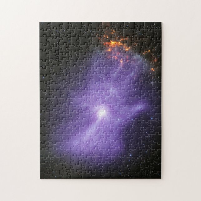 X-Ray Telescopes Ghostly Cosmic Hand Jigsaw Puzzle (Vertical)