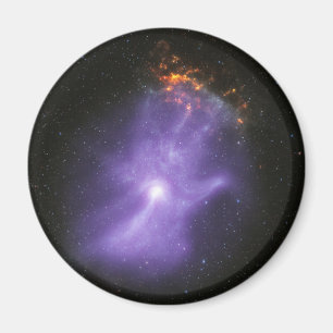 X-Ray Telescopes Ghostly Cosmic Hand Magnet