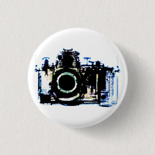 X-RAY VISION CAMERA - ORIGINAL 3 CM ROUND BADGE