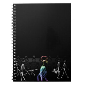 X-Ray Vision Skeleton City Scene  Notebook