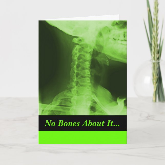 X-rayed 2 - Radioactive Green Card (Front)