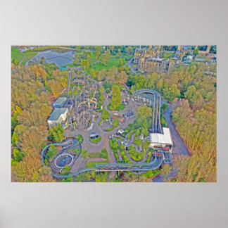 X-Sector Drone | Alton Towers Resort Poster