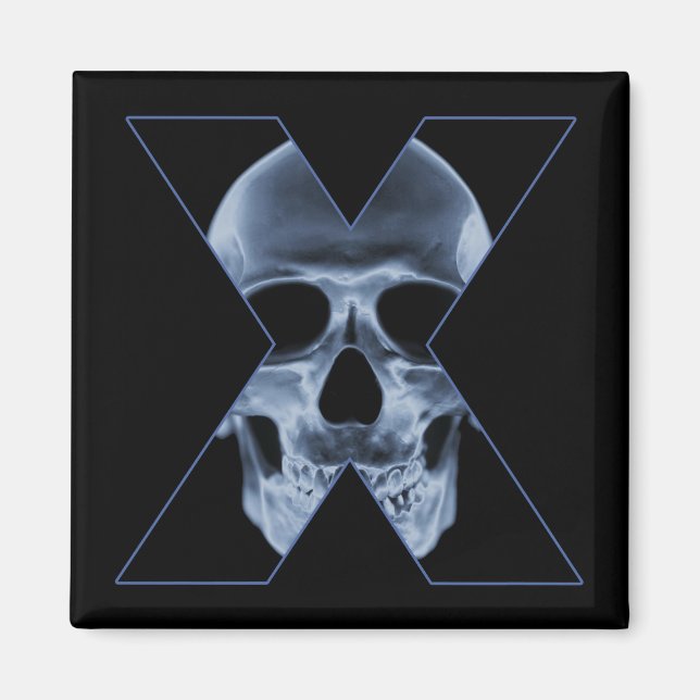 X-Skull Magnet (Front)