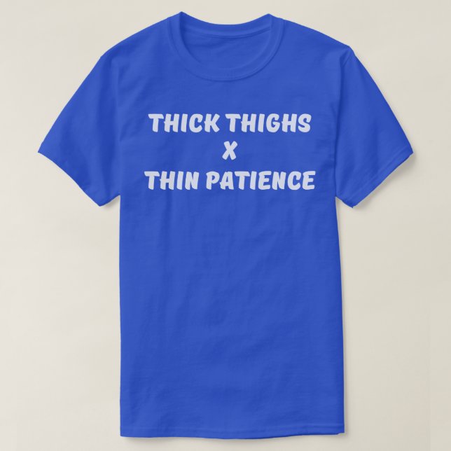 x Thin Patience T-Shirt (Design Front)