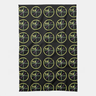 X=Y Liner equation Math Geek Tea Towel