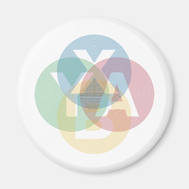 XABY Coloured Magnet (Front)