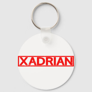Xadrian Stamp Key Ring