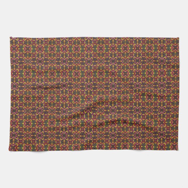 Xaltipac Starbursts Tea Towel (Horizontal)