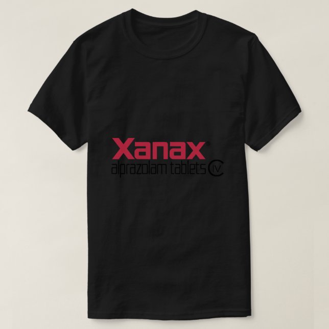 Xanax brand Classic T-Shirt (Design Front)