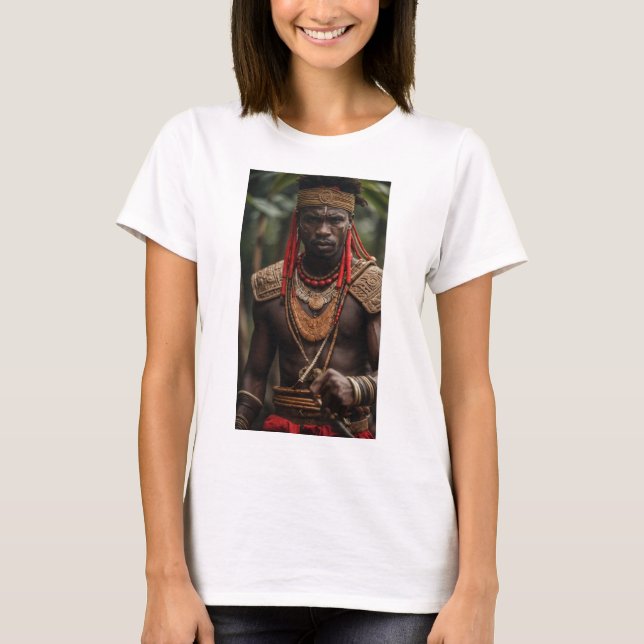 Xangô (Shango) - Thunder and Justice God T-Shirt (Front)