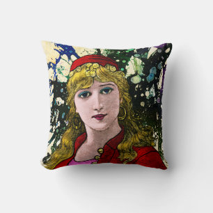 Xanthyra by Michael Moffa Cushion