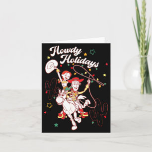 Xar Christmas Howdy Holidays Friends  Card