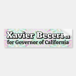 Xavier Becerra for Governor of California  Bumper Sticker