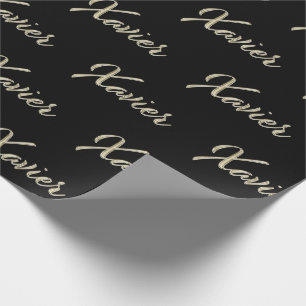 Xavier First Name Name of fine gift paper
