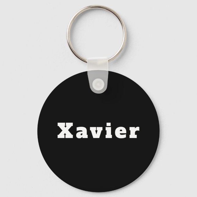 Xavier Key Ring (Front)