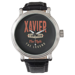 Xavier Name Funny Personalised Birthday Xavier Watch