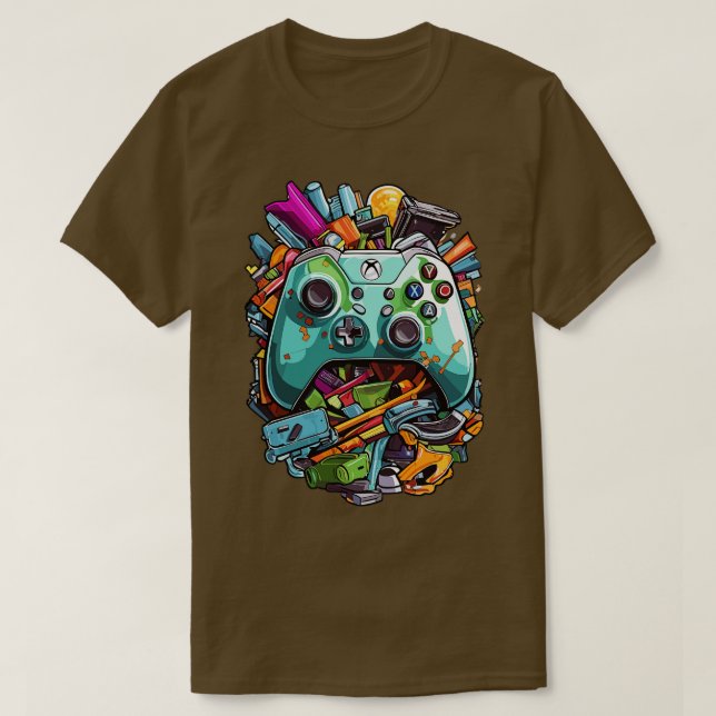 Xbox Controller T-Shirt (Design Front)