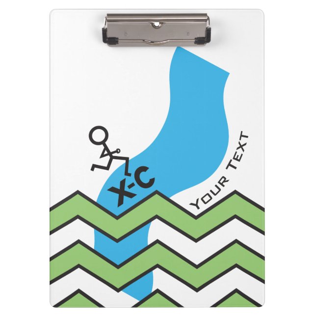 XC Cross Country Running Clipboard (Front)