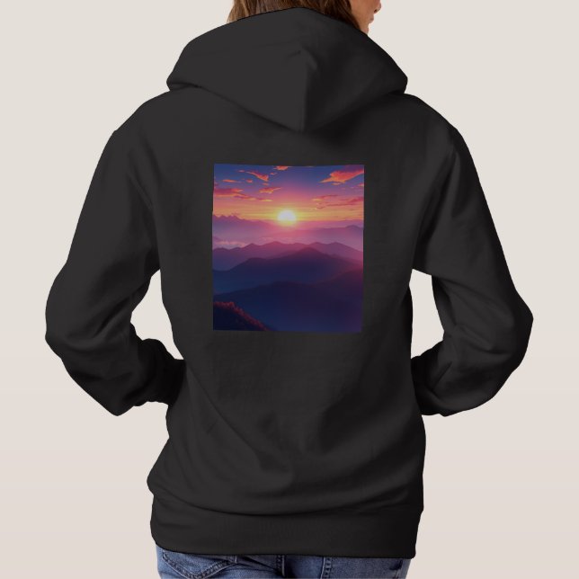 XEN Sunrise Hoodie (Back)