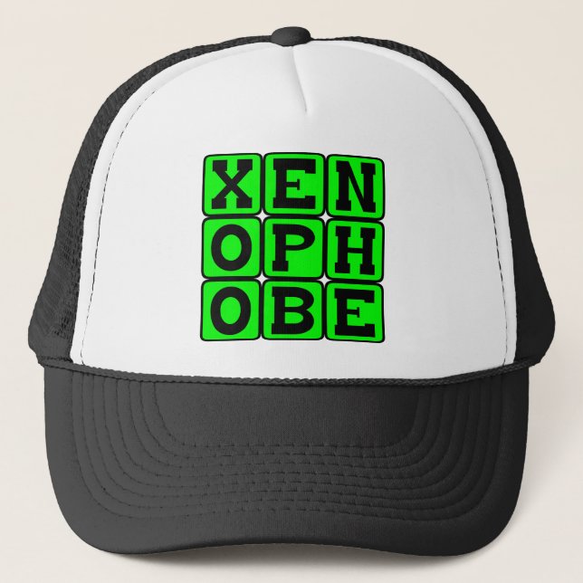 Xenophobe, Fear of The Foreign Trucker Hat (Front)