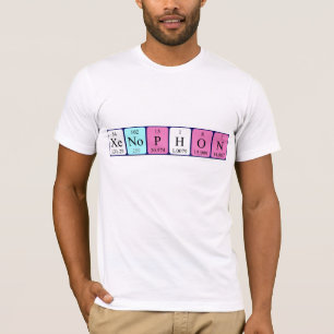 Xenophon periodic table name shirt