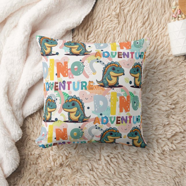 Xenotarsosaurus dinosaur Adventure  Cushion (Blanket)