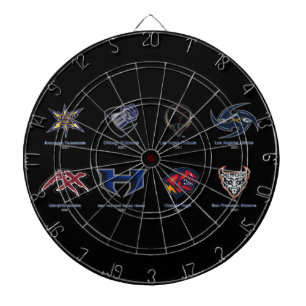 XFL Football Dartboard
