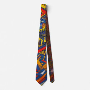 Xhosa Gaussian Blur Designer Tie