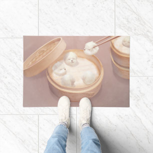 Xiao Long Bao Cute Illustration Doormat