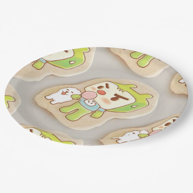 XiaoTieJun Icing Cookies Paper Plate (Angled)