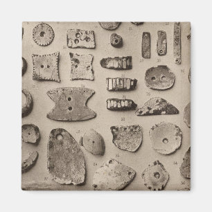 XII Shell ornaments, So California Magnet