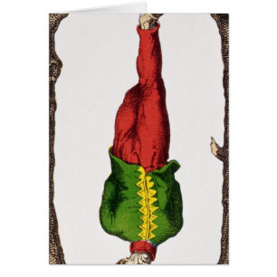 XII The Hanged Man, tarot card