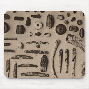 XIII Stone, glass ornaments, So California Mouse Pad