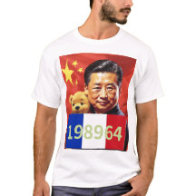 XIJINPING WINNIE POOH CHINA CCP 198964 FRANCE FLAG