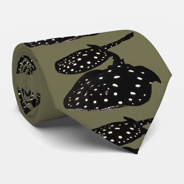 Xingu River ray ネクタイ Tie (Rolled)